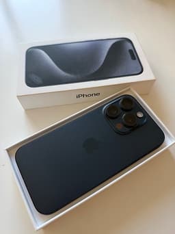 Apple iPhone 15 Pro 128 GB blå