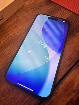 Apple iPhone 16 256 GB svart