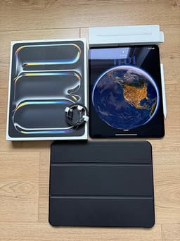 iPad Pro 13" M4 256 GB Wi-Fi rymdsvart + Apple Pencil Pro