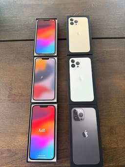 Apple iPhone 13 Pro Max 128 GB guld/vit/grafit