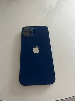 Apple iPhone 12 blå mobiltelefon