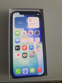 Apple iPhone 12 64 GB svart
