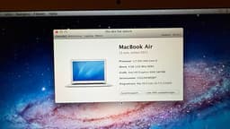 Apple MacBook Air 13 tum bärbar dator silver