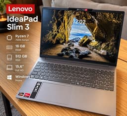 Lenovo IdeaPad Slim 3 15,6" Ryzen 7 / 16GB / 512GB SSD