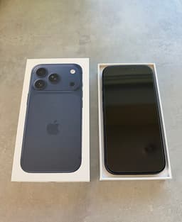 iPhone 17 Pro 256 GB – blå – nyskick – 100 % batterihälsa