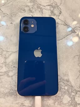 Apple iPhone 12 mobil blå