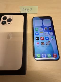 Apple iPhone 13 Pro MAX - 128 GB guld / gold
