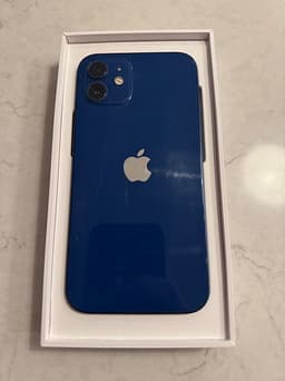 Apple iPhone 12 mobiltelefon blå