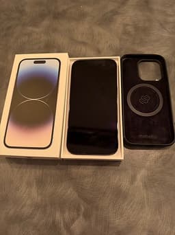 Apple iPhone 14 Pro 256 gb smartphone svart