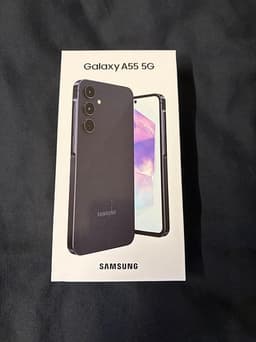 Samsung Galaxy A55 5G mobil 128 GB svart