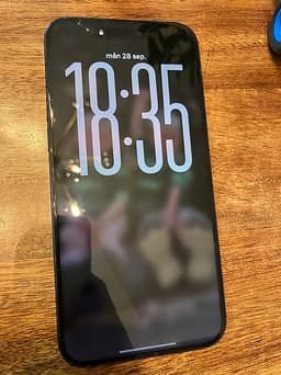 iPhone 15 Pro Max 256gb Svart Kvitto finns. Fint skick!