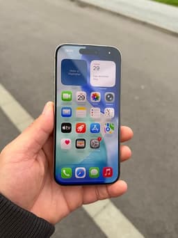 Apple iPhone 15 Pro mobiltelefon silver
