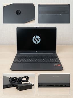 HP laptop 15 tum svart
