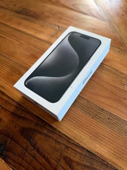 Apple iPhone 15 Pro mobil 128 GB svart