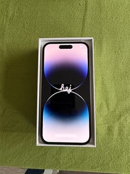 Apple iPhone 14 Pro 128 GB svart