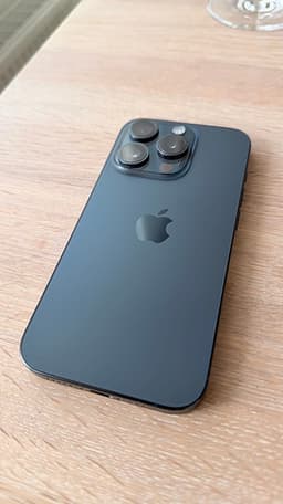 Iphone 15pro 128 G blått tittan