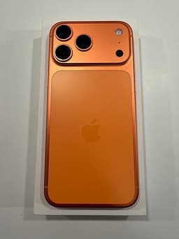 Apple iPhone 17 mobiltelefon orange