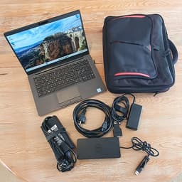 Dell Latitude Notebook 7400 med Windows 11 - Dell dockningsstation