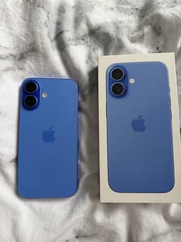 Apple iPhone 16 mobil 128 GB blå