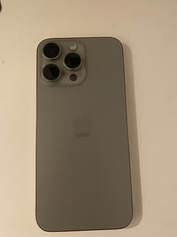 Apple iPhone 15 pro max grå