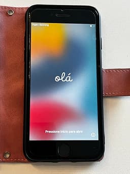 iPhone 7 med fodral