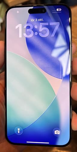 Apple iPhone 15 Pro Max 256 GB svart
