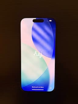 Apple iPhone 15 Pro 128 GB svart