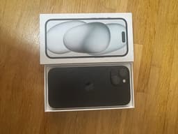 Apple iPhone 15 svart