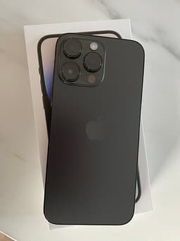 iPhone 14 Pro Max Svart 256gb