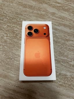 Apple iPhone 17 Pro smartphone 256 GB orange