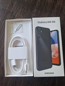 Samsung Galaxy A14 5G mobiltelefon 64 GB svart