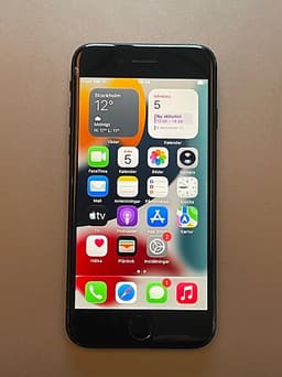 Apple iPhone SE (2-3 gen) mobil 64 GB svart