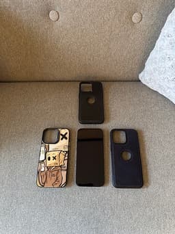 iPhone 15 Pro Max 256GB Blue Titanium – Kvitto + 3 skal
