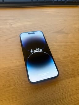 Apple iPhone 14 Pro, 256 GB svart