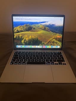 Apple MacBook Air 13 M1 2020 silver laptop 94% batterihälsa