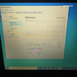 ASUS 15.6" Bärbar dator – Snabb Micron SSD, Windows 10, Intel, 4GB RAM + Laddare