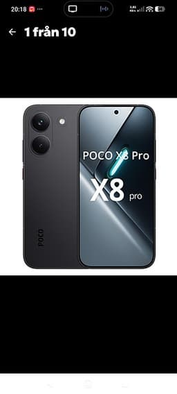 Xiaomi Poco X8 Pro Oöppnad