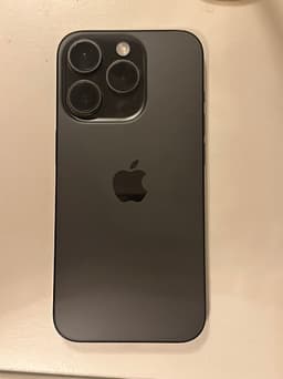 Apple iPhone 15 Pro 128 GB svart