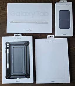 Samsung Galaxy Tab S9 plus Oöppnad