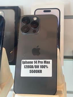 Apple iPhone 14 Pro Max 128 GB svart
