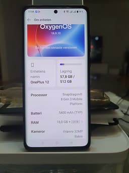 oneplus 12  512gb/16