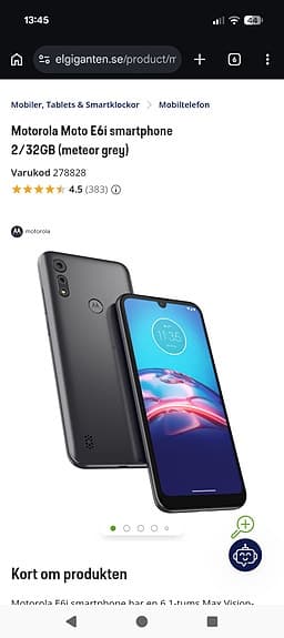 Motorola E6i