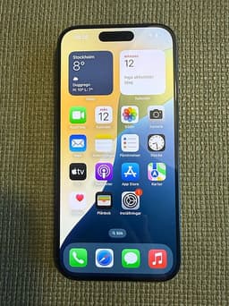 Apple iPhone 15 Pro 128 GB blå