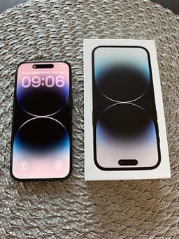 Apple iPhone 14 Pro 256 GB svart