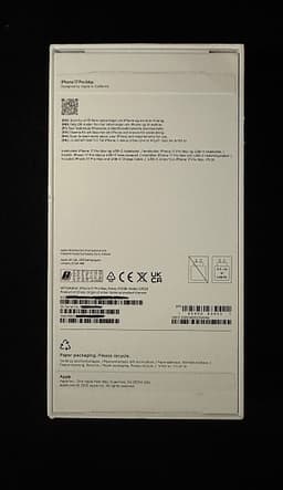 Apple iPhone 17 Pro Max mobil 512 GB