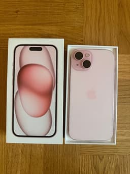 Apple iPhone 15 rosa 128 GB