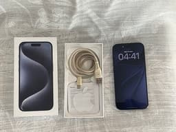 Apple iPhone 15 Pro 128 GB blå