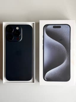 Apple iPhone 15 Pro 256 GB blå