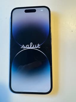 Apple iPhone 14 Pro 128 GB svart