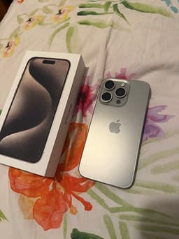 Apple iPhone 15 Pro mobil 128 GB silver